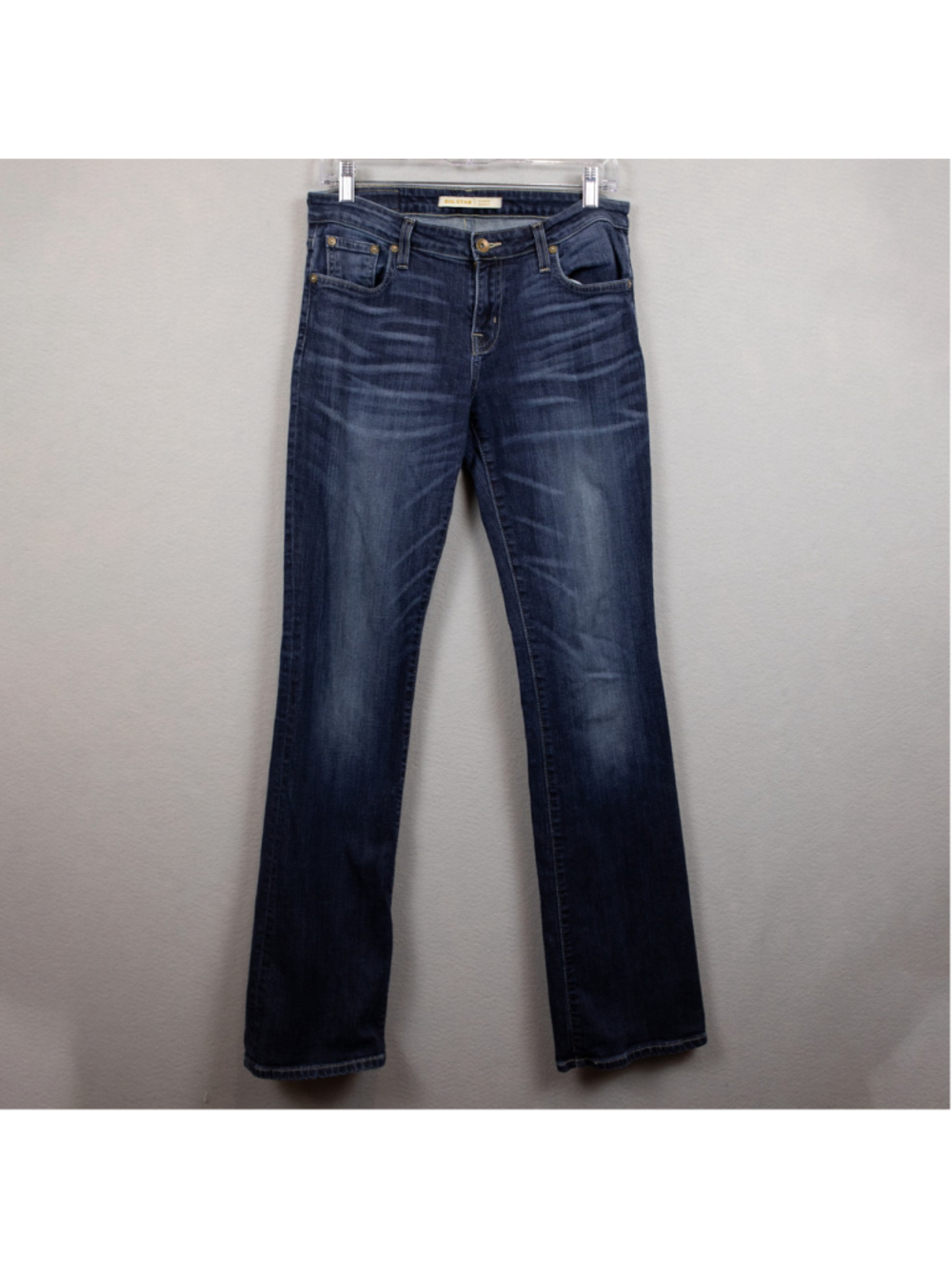 Big Star Maddie blue dark wash bootcut jeans-27L